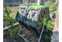 Composteur rotatif Dual 2x70l Garden Point