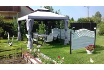 Dakbedekking voor paviljoen Valencia 3x4m grijs Garden Point