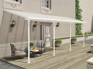 Abri de terrasse en aluminium Sierra Palram 2,3 x 6,9 m blanc
