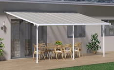 Abri de terrasse en aluminium Sierra Palram 3 x 6,1 m blanc
