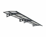 Aluminium deurluifel Herald 4,45 m Palram - Canopia antraciet