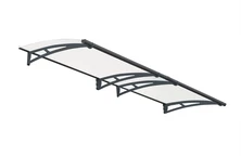 Auvent de porte en aluminium Aquila 3 m Palram