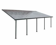 Couverture de terrasse Feria Palram 4 x 7,87 m gris