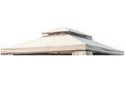 Dak voor paviljoen Valencia 3 x 3m crème