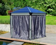 Rideaux pour gazebos Monaco et Roma