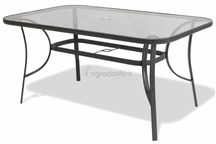 Tafel Modena grijs Garden Point