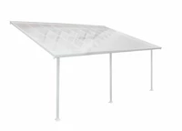 Toit de terrasse Feria Palram 4 x 6,06 m blanc