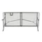 Inklapbare cateringtafelset 180 cm + 4 stoelen