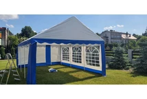 Witte Bavaria 4x6m Tuinpunt partytent