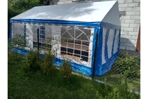Witte Bavaria 4x6m Tuinpunt partytent