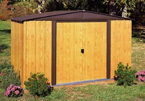 Abri à outils métal Woodlake 3,05 x 2,44 m Arrow