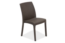 Chaise en rotin Bica marron Virginia