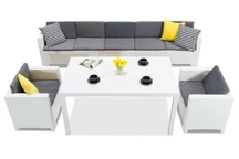 Ensemble rotin technique Colorado Fiesta Max 7 Bica blanc