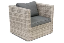 Fauteuil Roma en techno rotin