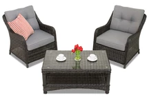Garden Point antraciet Toledo terrasmeubelset