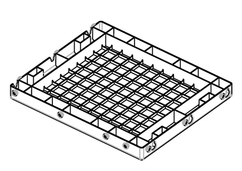 Pièce détachée pour meuble Bica GM blanc