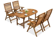 Salon jardin en bois Hanoi/Bombaj 4 Garden Point