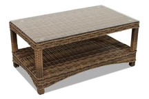 Table basse marron