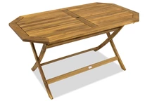 Table en bois d'acacia Laos Garden Point