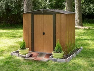 Woodlake metalen gereedschapshuis 1,8 x 1,5 m Pijl