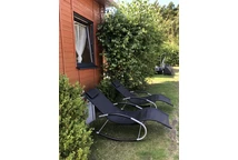 Un ensemble de deux chaises à bascule de jardin Orlando Garden Point