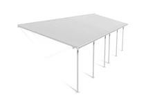 Pergola en polycarbonate Feria Palram 3 x 9,71 m blanc