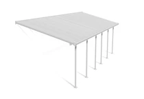 Polycarbonaat terrasoverkapping Feria Palram 3 x 8,5 m wit