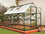 Serre en polycarbonate Hybride 1,85 x 3,7 m Palram vert