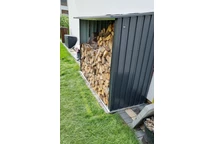 Abri de jardin en métal Ottawa 2,17 x 0,83 m StoreBoss anthracite