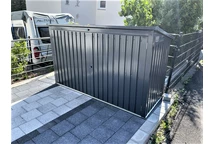 Stockage pour conteneurs à déchets 3 x 240l Hamilton StoreBoss anthracite