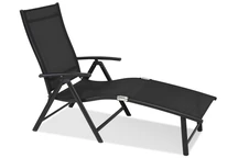 Aluminium tuinligbed Toulouse Garden Point zwart