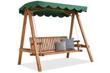 Balancelle de jardin Haïti Garden Point en bois 