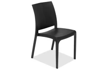 Élégante chaise de jardin Volga Bica anthracite