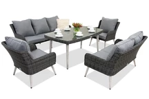 Meubles de jardin Bilbao Apetito 7 Garden Point anthracite