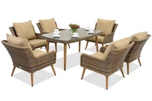 Meubles de jardin Bilbao Premium 6 Garden Point marron