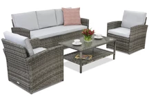 Meubles de jardin Monaco Coffee 5 Garden Point gris