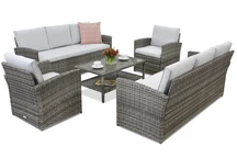 Meubles de jardin Monaco Coffee 8 Garden Point gris