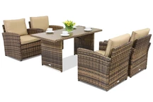 Meubles de jardin Monaco Premium 4 Garden Point marron