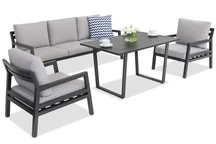 Meubles de jardin en aluminium Nice 5 Garden Point anthracite