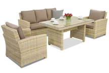 Meubles de jardin en résine tressée Bristol Apetito 5 Garden Point