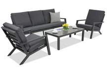 Mobilier de jardin Braga Coffee 5 Garden Point anthracite
