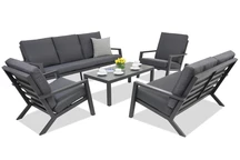 Mobilier de jardin Braga Coffee 7 Garden Point anthracite