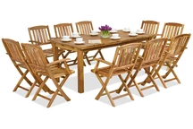 Mobilier de jardin en bois Jakarta/Delhi 10 Garden Point