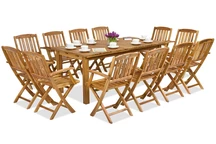 Mobilier de jardin en bois Jakarta/Delhi 12 Garden Point