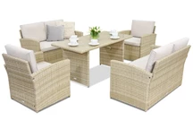 Monaco Apetito 6 Garden Point tuinmeubelen beige
