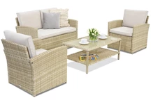 Monaco Coffee 4 Garden Point tuinmeubelen beige