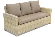 Bristol Garden Point driezits technorattan bank beige