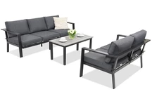 Aluminium tuinmeubelen Sydney Coffee Comfort 5 Garden Point antraciet