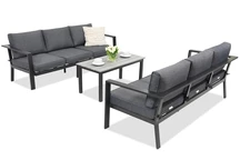 Aluminium tuinmeubelen Sydney Coffee Comfort 6 Garden Point antraciet