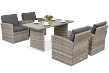 Meubles de jardin Monaco Premium 4 Garden Point gris clair